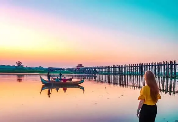 U-Bein Bridge Mandalay Myanmar