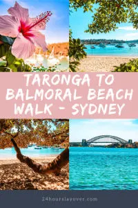 Taronga to balmoral beach Sydney coastal walks