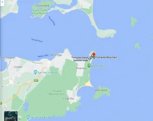tomaree head summit walk mountain map