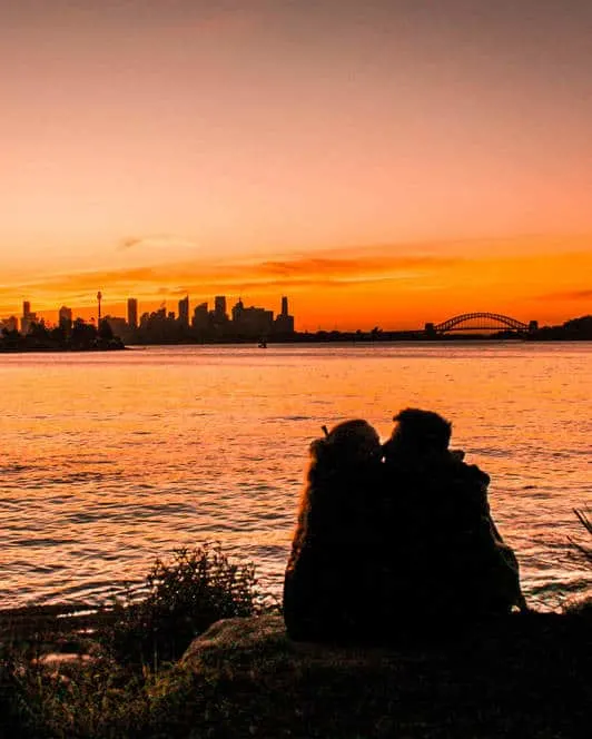 milk beach sunset Sydney 2020 year in review instagram