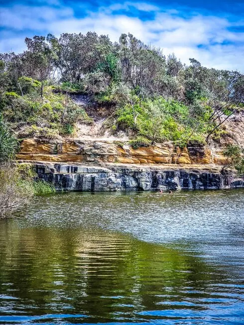 blue pool Angourie NSW