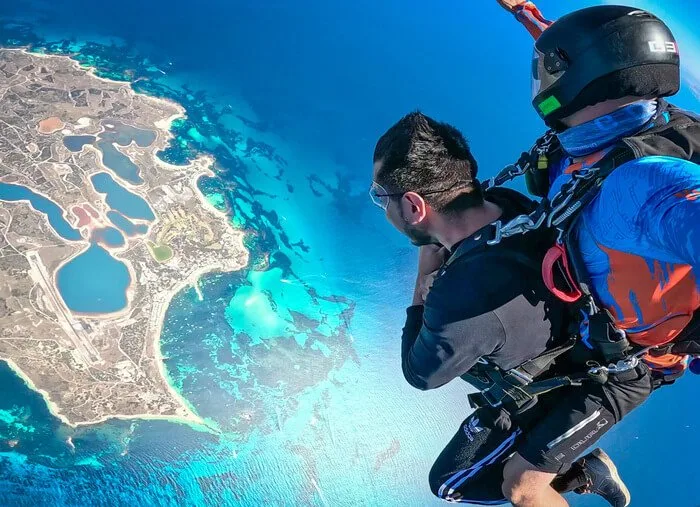 skydive geronimo rottnest island skydiving parachute