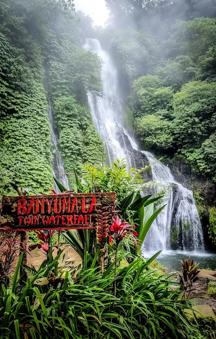 Banyumala Twin Waterfall North Bali