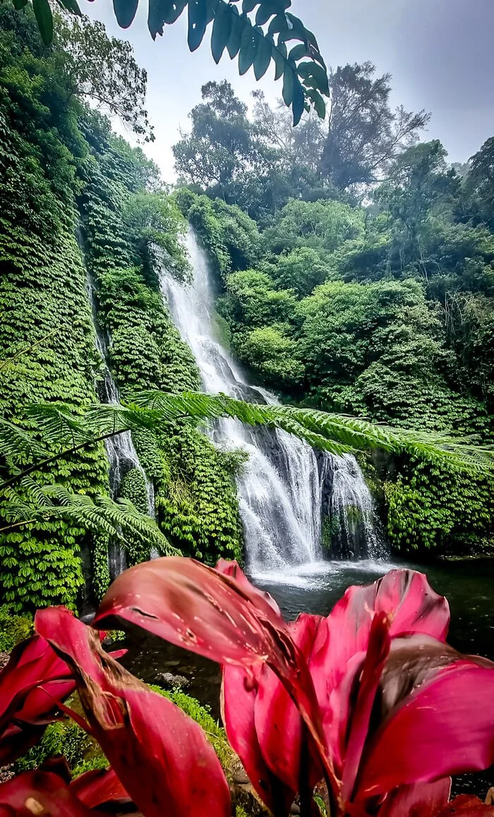 banyumala twin waterfall munduk north bali