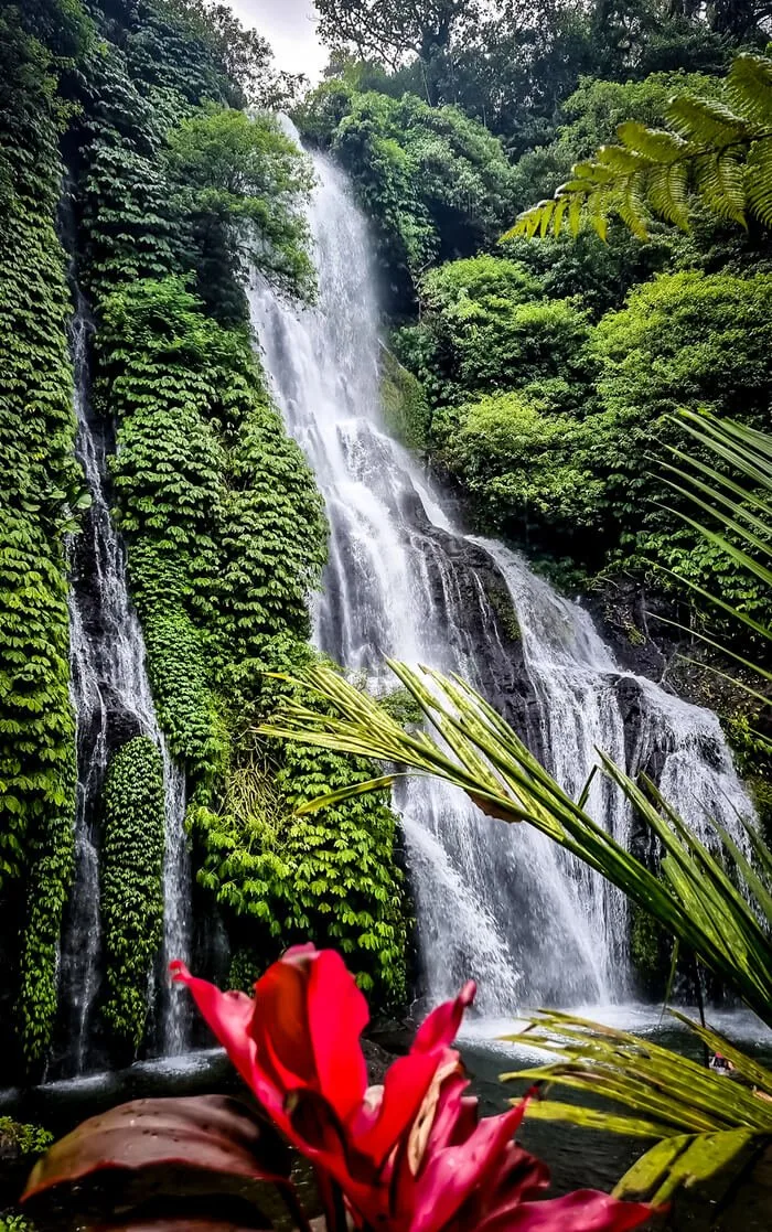 banyumala twin waterfall munduk north bali
