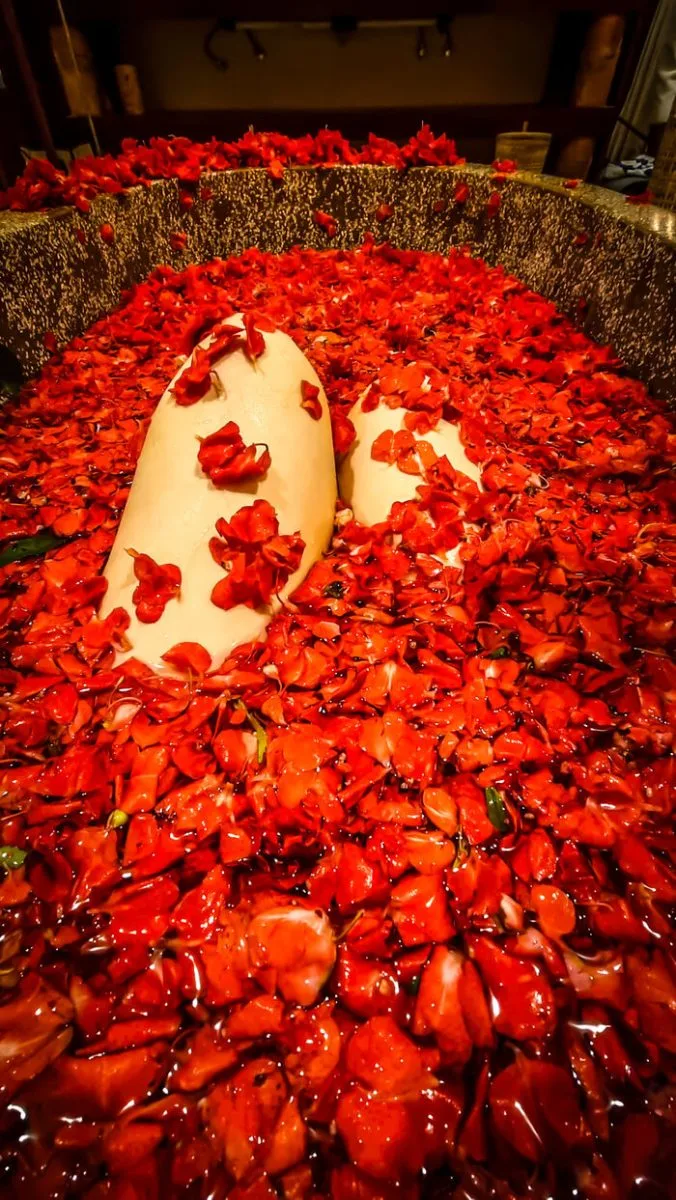 flower bath at Munduk Moding Plantation North Bali
