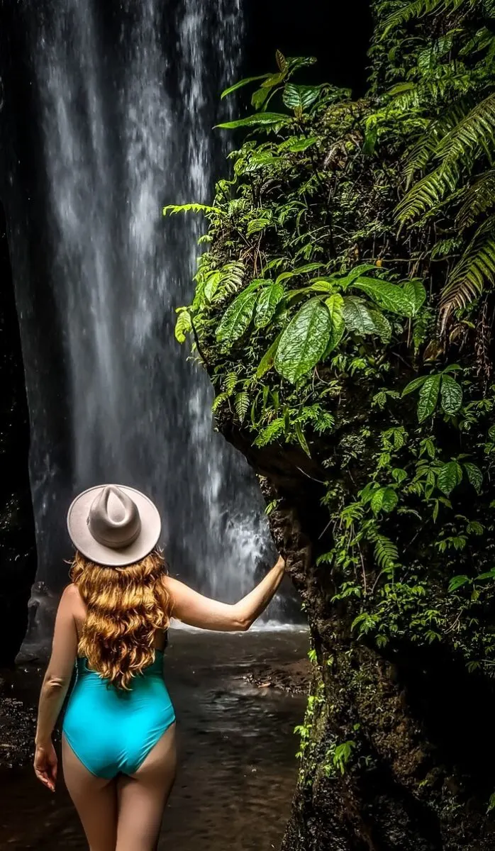 goa raja waterfall bali instagram