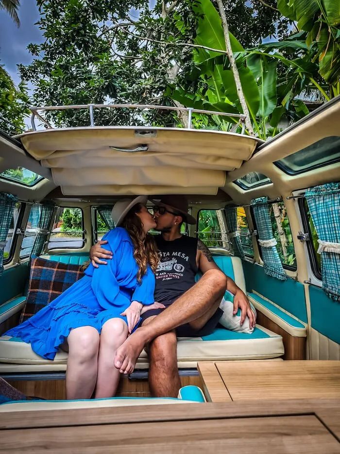 sebatu sanctuary eco resort ubud bali vw combi campervan