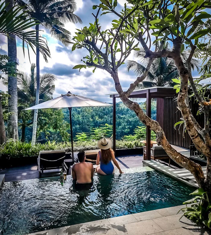 the ridge resort accommodation ubud bali sayan private villa hotel 