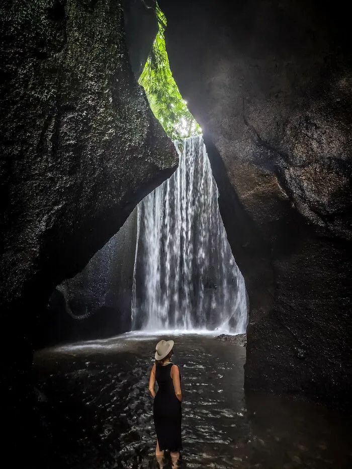 tukad cepung waterfall bali instagram