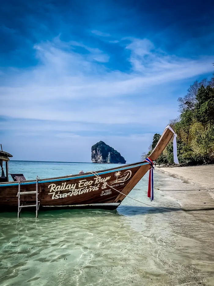 longtail boat krabi