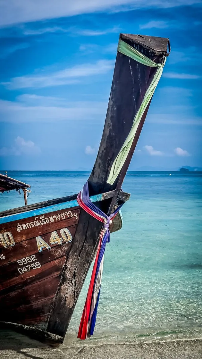 longtail boat krabi