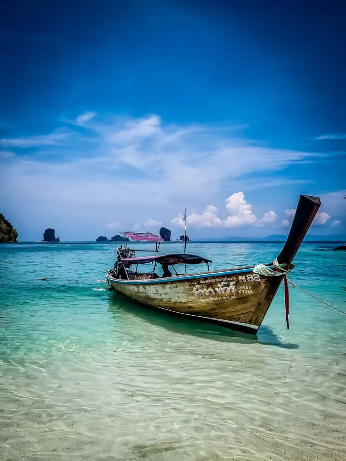 longtail boat krabi