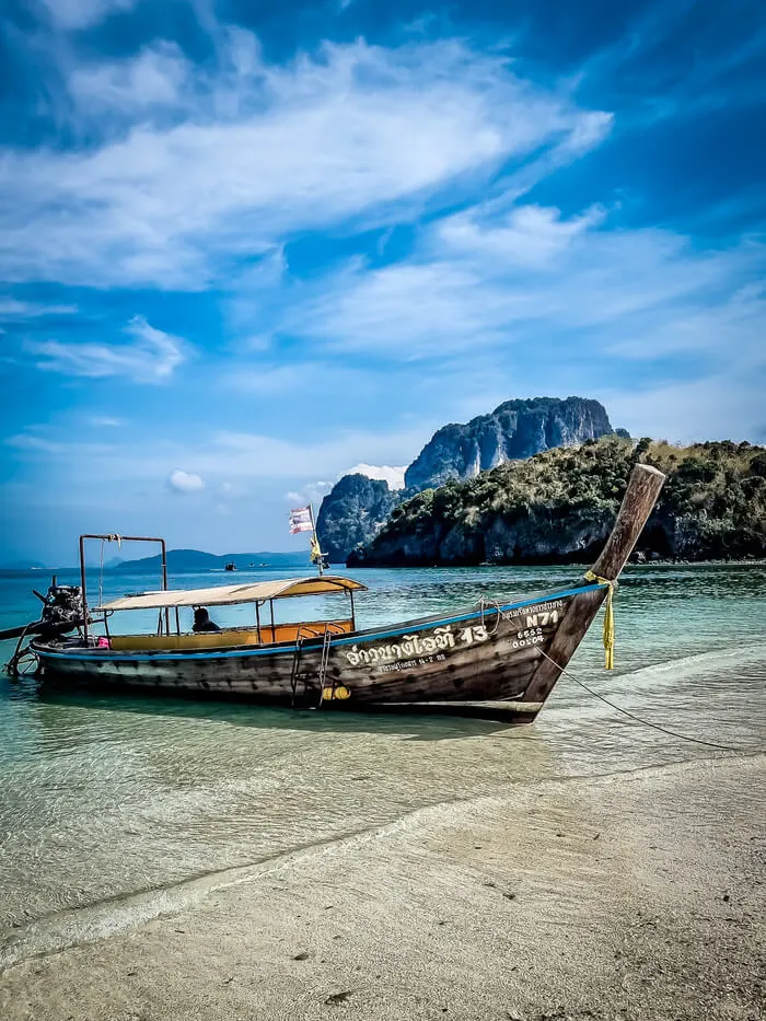 longtail boat krabi