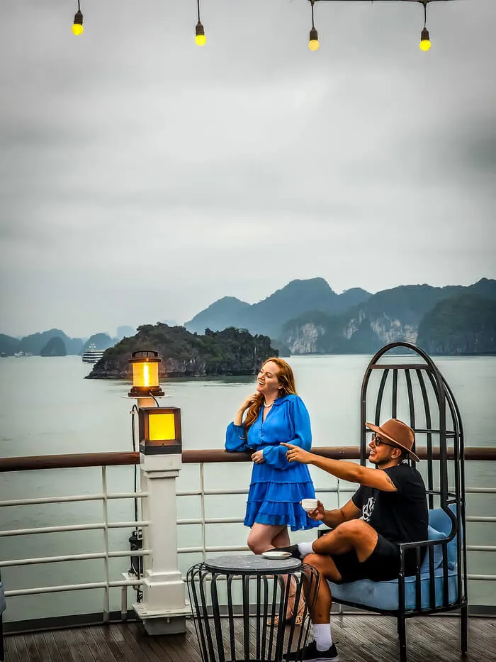 paradise cruise halong bay lan ha bay overnight vietnam