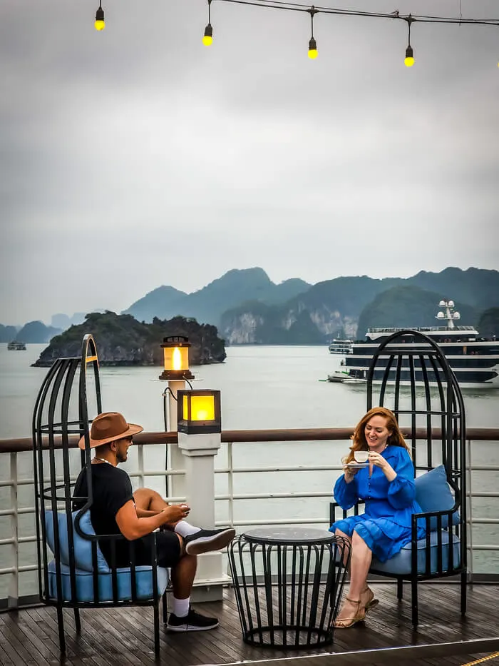 paradise cruise halong bay lan ha bay overnight vietnam