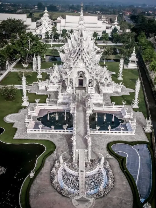 Chiang Rai White Temple In Thailand Wat Rong Khun